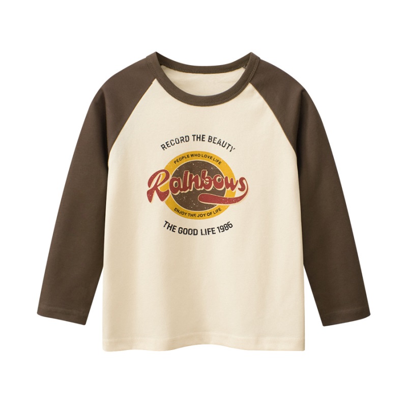 Kid Boys Letters Print Full Sleeve T-Shirts • Shop Online in Nepal at Maayus.com