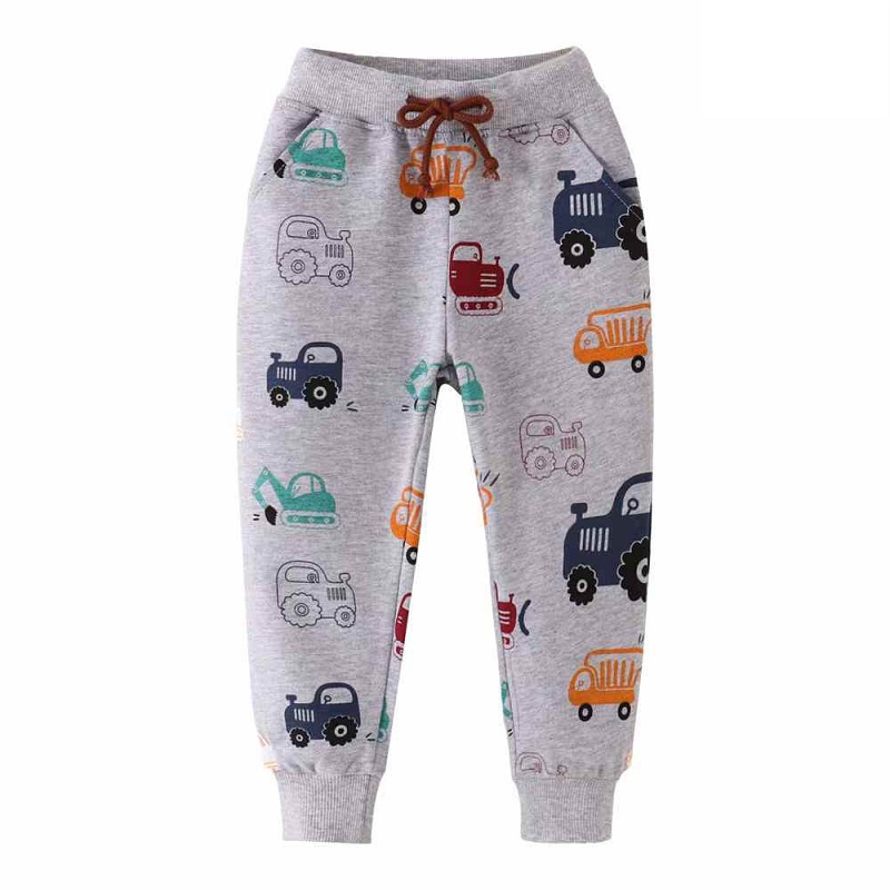 Kids Unisex Tractors Print Elasticized 100% Cotton Lounge Pants • Shop Online in Nepal at Maayus.com