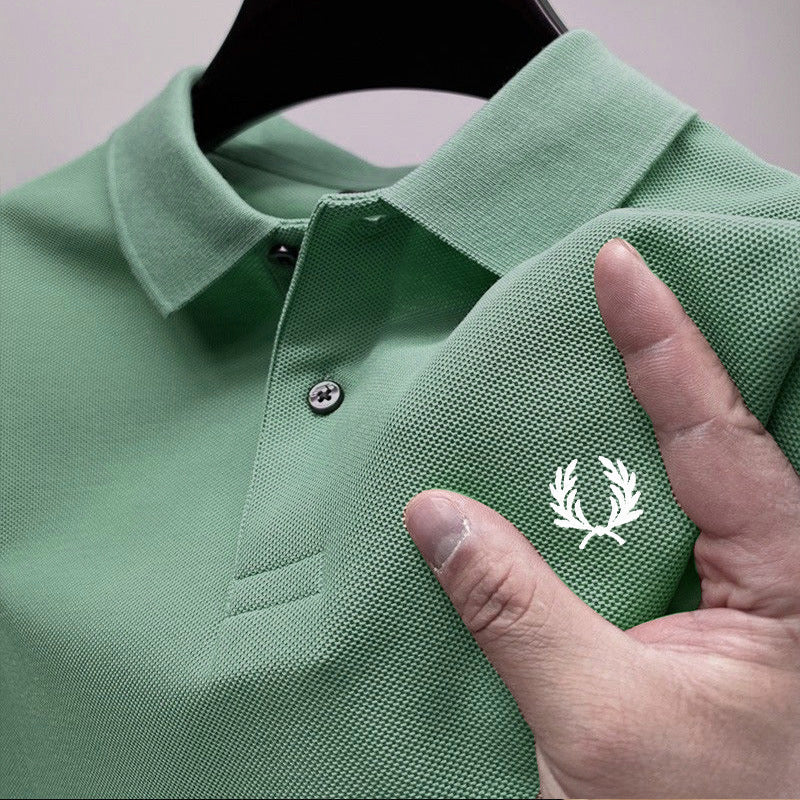 Men’s Embroidered Polo T-Shirt – Stylish & Comfortable